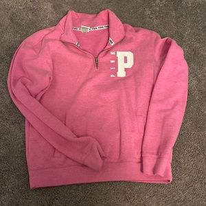 PINK Victoria’s Secret 1/4 zip sweatshirt